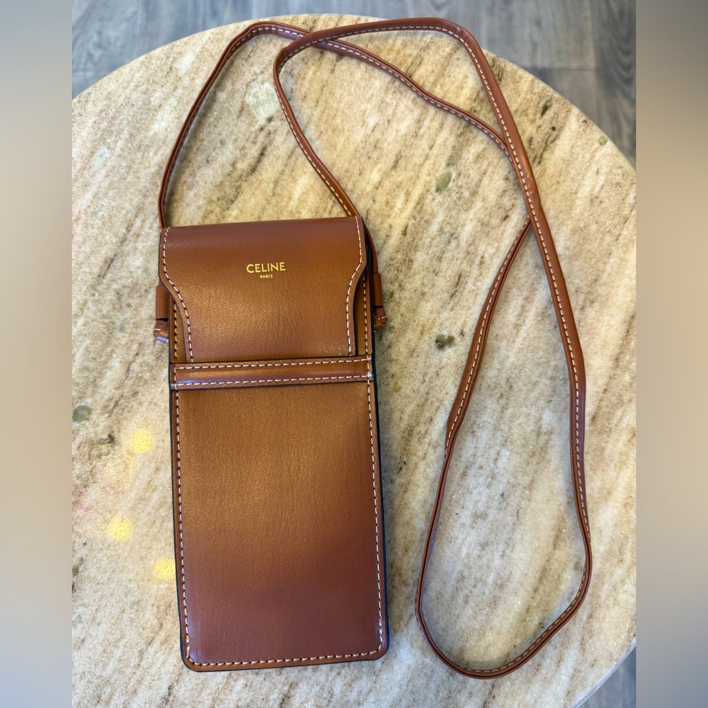 Celine Brown Crossbody Bag